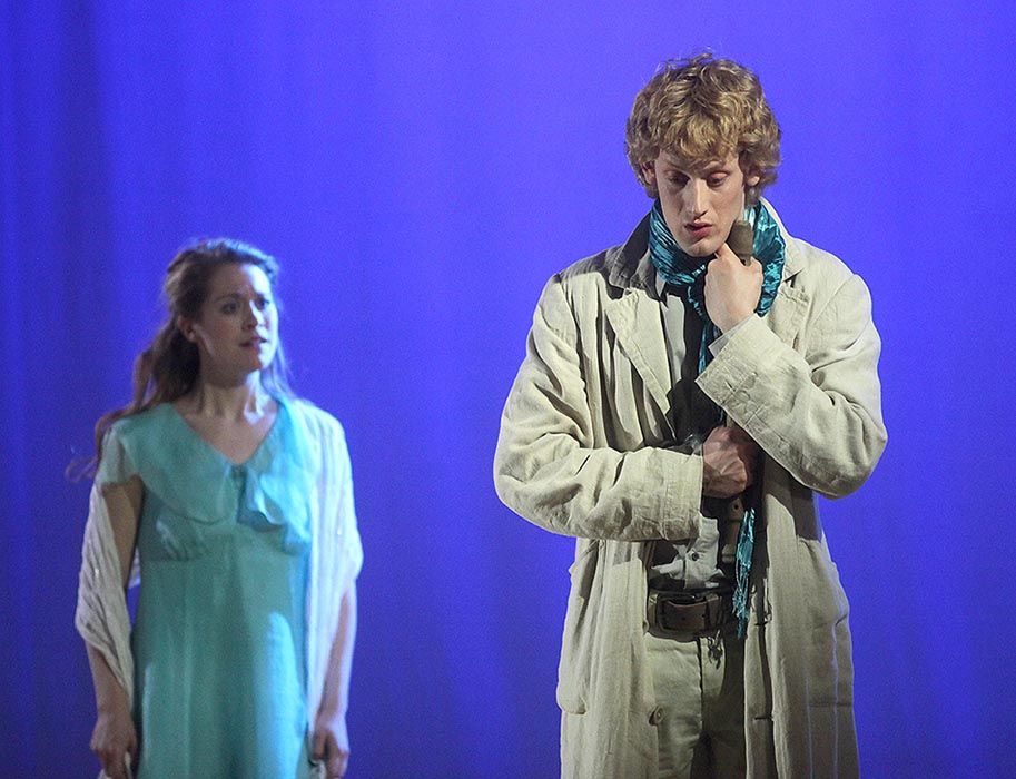 Nora Lentner, Pamina; Kai-Ingo Rudolph, Tamino